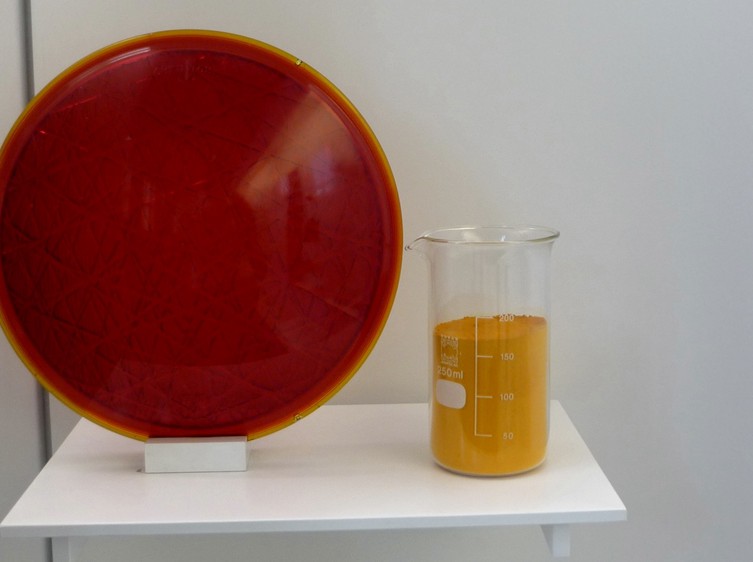 Ampelglas, Rot, Cadmiumsulfid, Anlauffarbe