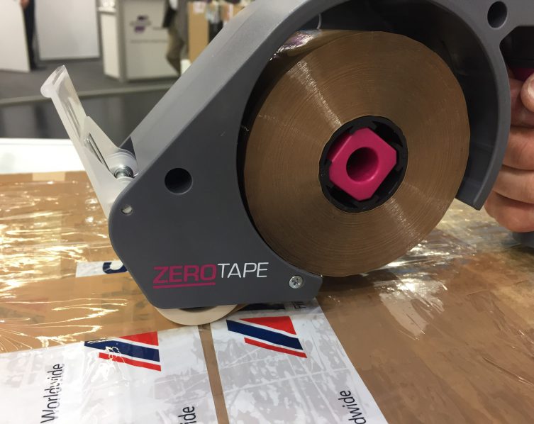 Abroller Zerotape der firma enviropack