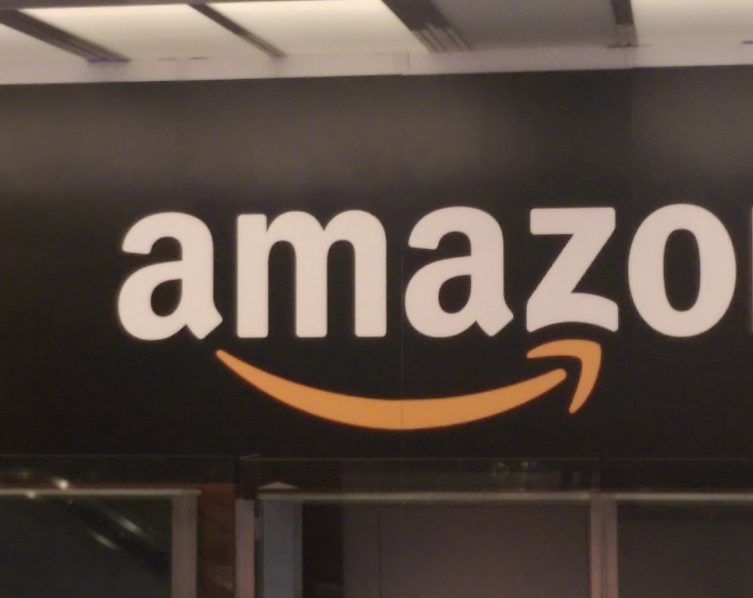 Amazon Logo (Quelle: Vanessa Bucher).