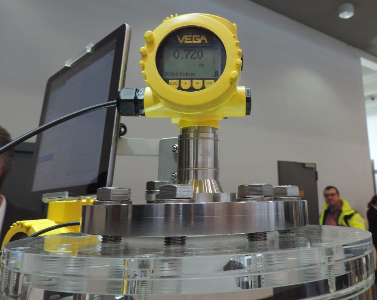 Die Vega-Sensoren sorgen mit 80 GHz für exakte Ergebnisse. Foto: Pascal Schöpf